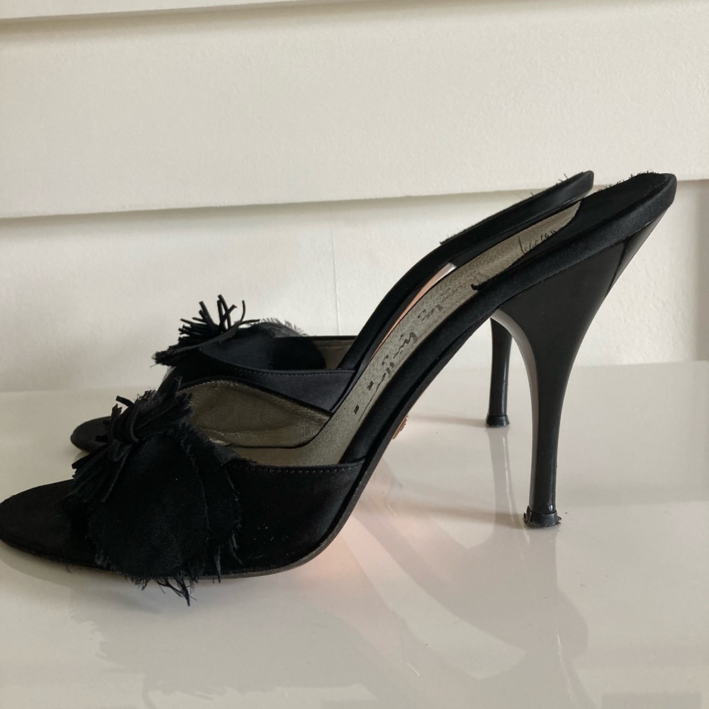 Sexy Satin Mules - Picture 2 of 5